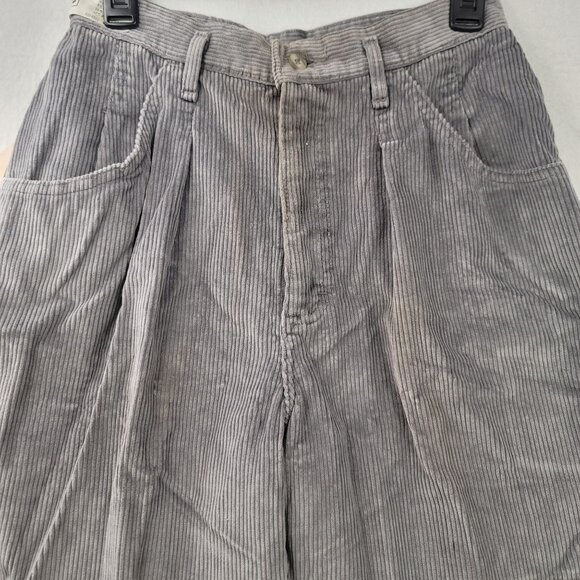 80s Vintage Deadstock Lee Rider II Jr London Loose Fit Cord 11 Med Union Made - Picture 8 of 16